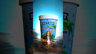 RARE KAMALA HARRIS ICE CREAM FLAVOR YOU CANT MISS [upl. by Gnauq]