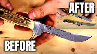 German PUMA KNIVES Full Knife Restoration  Amazing Results [upl. by Levinson]