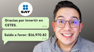 ¿Inviertes en CETES El SAT podría deberte dinero declaración anual [upl. by Alaehcim378]