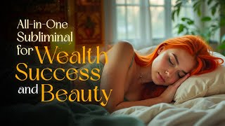 AllinOne Subliminal for Wealth Success and Beauty  Manifest Your Dream Life while sleeping [upl. by Marquis]