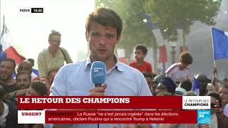 quotIls y étaient ils pourront le direquot  Le Retour des CHAMPIONS DU MONDE [upl. by Vilhelmina596]