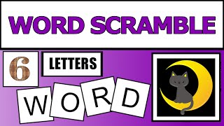 Scrambled Words Games  Jumbled Word Game  Guess the Word Game  Word Scramble  SW Scramble [upl. by Giliana75]