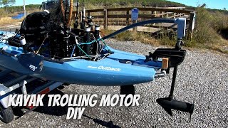 Kayak Trolling Motor DIY [upl. by Razatlab753]