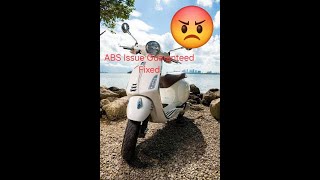 Vespa Abs not working [upl. by Moretta]