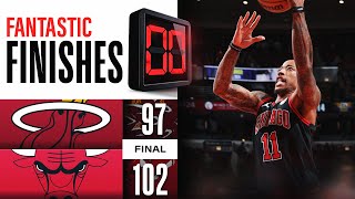 Final 427 WILD ENDING Heat vs Bulls  November 18 2023 [upl. by Sekoorb214]