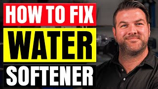 How to Fix a Water Softener [upl. by Anaujal]