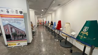 Exposición mantos militares de Virgen del Pilar 2 al 22 de octubre de 2024 Fundación Ibercaja [upl. by Yrruc953]