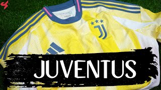 Adidas Juventus 202425 Away Jersey Unboxing  Review [upl. by Merv]