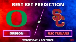 Oregon vs USC Trojans 120424 Free College Basketball Picks amp Predictions  Today NCAAB Game [upl. by Brooks119]