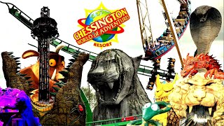 Riding EVERYTHING at Chessington in 1 DAY [upl. by Curnin]