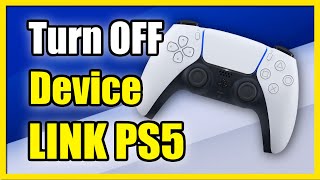 How to Turn Off Device Link and HDMI CEC on PS5 Stop PS5 Shutting Off with TV [upl. by Illac]