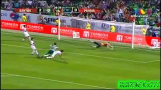 Santos Campeón Clausura 2012 Todos los Goles 13 [upl. by Aleekat]