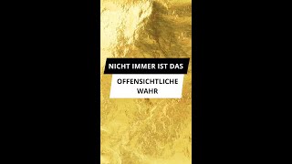 Nicht immer ist das Offensichtliche wahr [upl. by Kciredohr]