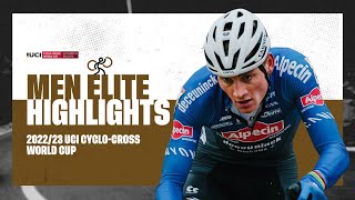 Men Elite Highlights  RD 8 Antwerpen BEL  202223 UCI CX World Cup [upl. by Juliette]