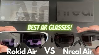 Nreal Air Vs Rokid Air Which AR Smartglasses Should You Buy nreal nrealair rokidair arglasses [upl. by Francyne]