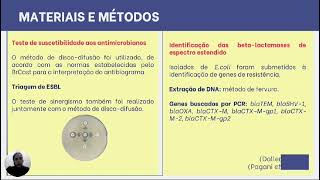 Perfil de suscetibilidade de bactérias identificadas em casos de ITU da comunidade [upl. by Atneuqal]