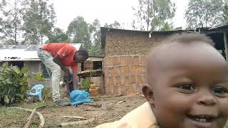 Making Breeding cages For Our rabbits in the village [upl. by Acinnod]