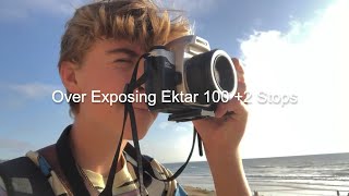 Over Exposing Ektar 100 2 Stops [upl. by Nelleus]