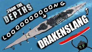 Biggest Canoe Ive Ever Made 🛶🐉 Drakenslang Overview  From the Depths [upl. by Solon]