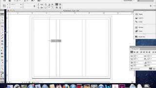 Creating a Trifold Brochure in Adobe InDesign [upl. by Nomde]