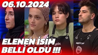 MasterChef Son Bölüm Elenen Yarışmacı Belli  6 Ekim Kim Elendi [upl. by Johiah]