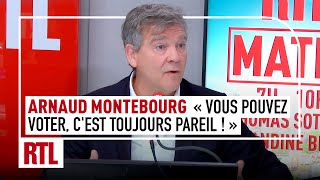 Arnaud Montebourg  quotVous pouvez voter cest toujours pareil quot ancien ministre de léconomie [upl. by Noivax]