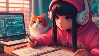 Lofi girl hip hop radio 📚 🎹 beat relax study to lofi girl synthwave [upl. by Oijimer]