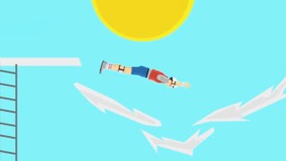 WORLDS HIGHEST JUMP Happy Wheels 32 [upl. by Tomlin]