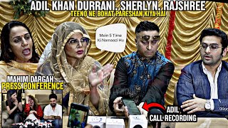 UNCUT  Bohat Pareshan Kar Rahe Hai Adil Rajshree Sherlyn  Rakhi Sawant  Press Conference [upl. by Hughie]