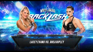 Lacey Evans vs Rhea Ripley – WWE Full Match Showdown [upl. by Bathelda]