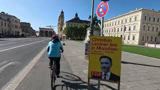 Ep153🇩🇪Cu bicicleta prin MUNCHEN  Oktoberfest si obiective turistice München [upl. by Ertha]