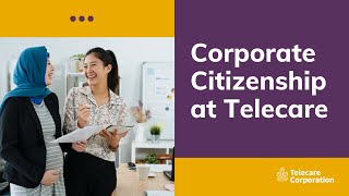 Corporate Citizenship at Telecare [upl. by Rebor]