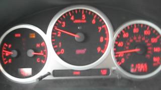 04 Subaru WRX w stock turbo at 21psi redline pull [upl. by Assyn]