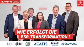 ESG ist eine Transformation wie setzen Sie das als Fondsmager um [upl. by Ik]