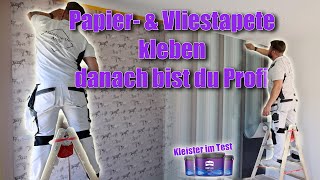 Richtig tapezieren Tipps vom Meister [upl. by Uttica]