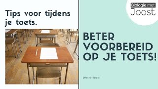 Effectief leren  8 Tips voor tijdens je toets  Zo haal je een hoger cijfer [upl. by Vaughan]