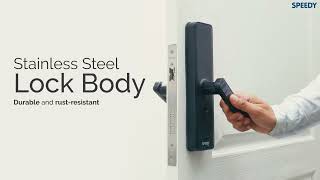 Speedy  Atomi The Smart Door Lock with InBuilt Camera [upl. by Ikik]