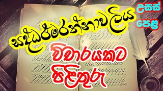 සද්ධර්මරත්නාවලිය  උසස් පෙළ සිංහල  Saddarmarathnawaliya  AL  Sinhala  vichara  විචාර [upl. by Brianne]