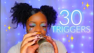 30 Fast Triggers To Bring Your Tingles Back ♡😴✨GUARANTEED TINGLES 🤤✨ [upl. by Attinahs854]