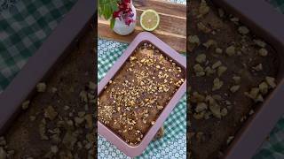 Recipe for Small batch of Karidopita Greek Walnut cake [upl. by Bigod]