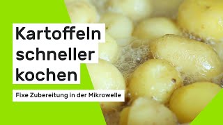 Mikrowelle So kochen Sie Kartoffeln schneller [upl. by Gerhardt]