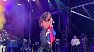 Rutshelle Guillaume Live Performance La Nuit dAfrique Montréal Canada [upl. by Iteerp]