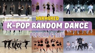 MIRRORED KPOP RANDOM DANCE  POPULAR amp NEW 20182024 [upl. by Odracer]