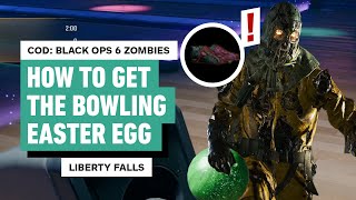 Call of Duty Black Ops 6 Zombies  How to Get the Bowling Easter Egg in Liberty Falls [upl. by Eelrebmyk450]