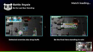 Battle Royale Tournament NOW in Battle Bears Heroes [upl. by Oicul]