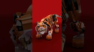 LEGO Tiger built in 50 seconds [upl. by Tnilf]