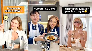 Relatable School Food TikTok Challenges and Moments [upl. by Gievlos]