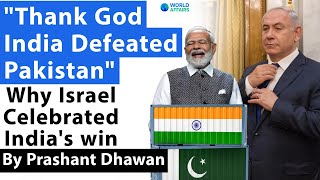 Israel Celebrates Indias Victory over Pakistan  Ambassadors Tweet Goes Viral [upl. by Nicky]