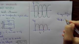 3 Le redressement non commandé monophasé et double alternance [upl. by Arihsat451]