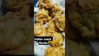 Indian snack bonda song bonda music friday food shortvideo shortvideo fyp [upl. by Black]